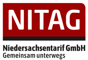 Logo Niedersachsentarif GmbH – Gemeinsam unterwegs