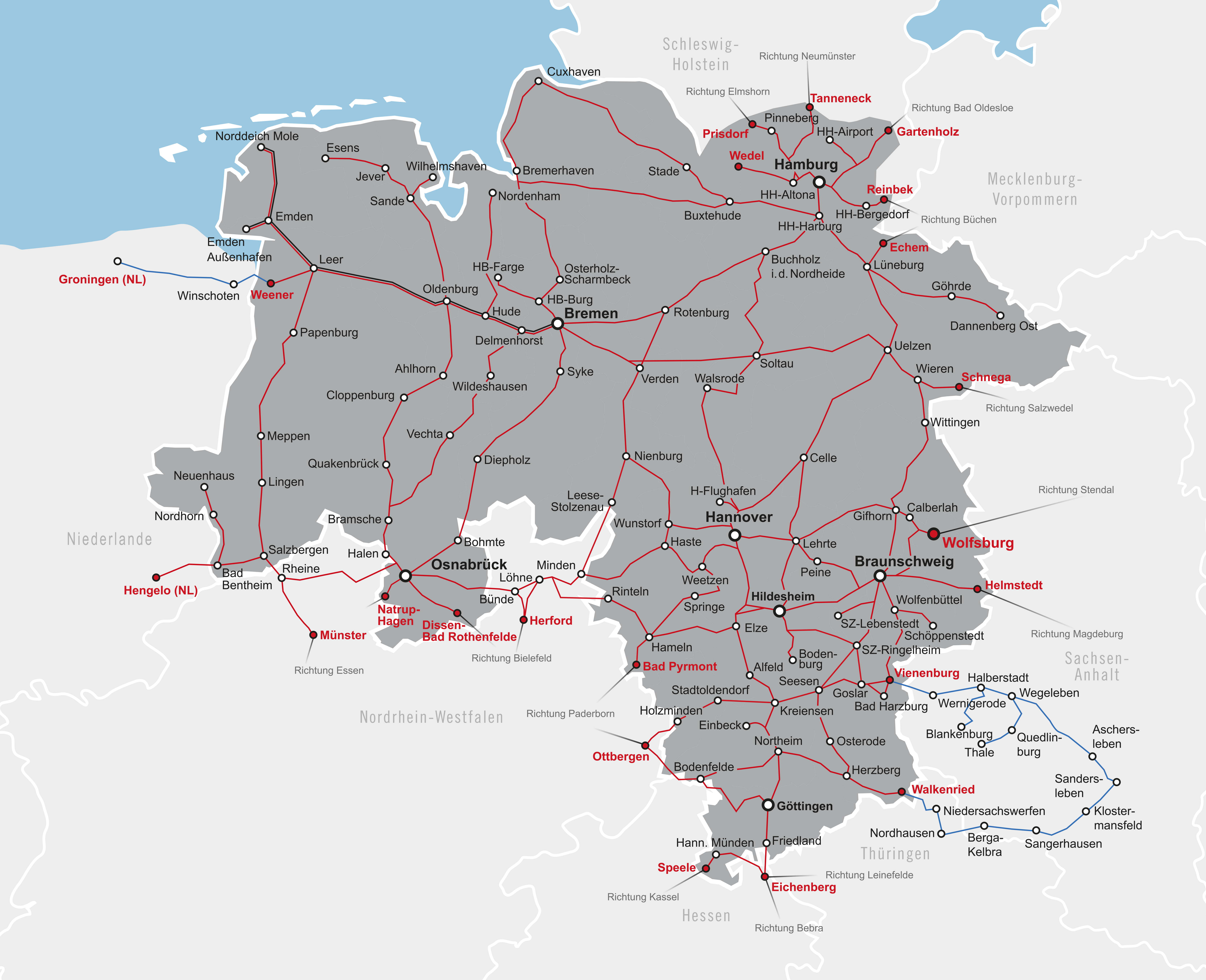 Kann man mit einem Niedersachsen Ticket den ganzen Tag fahren?