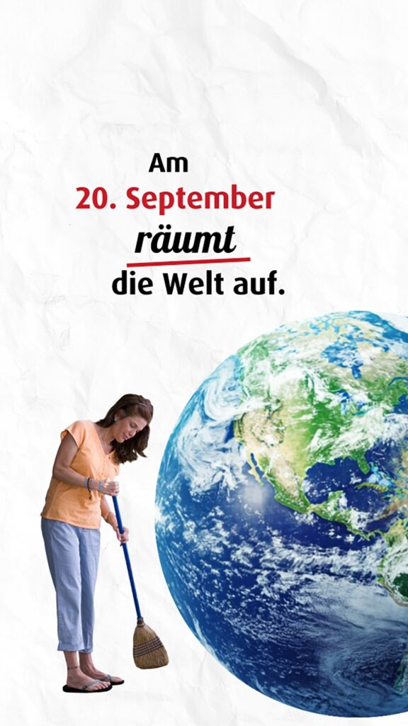 Am 20. September ist es wieder soweit: Der World Cleanup Day animiert Menschen auf der ganzen Welt dazu, ein starkes Zeichen für eine saubere Umwelt zu setzen. ⁠
Auch in Niedersachsen, Bremen und Hamburg gibt es viele Aktionen, bei denen du aktiv werden kannst. 🌍💚⁠
⁠
🔎 Tipp: Viele Gruppen stellen dir Handschuhe, Müllsäcke oder Greifer direkt vor Ort. Du brauchst also nur Motivation und ein bisschen Zeit mitzubringen.⁠
⁠
🚆 Mit dem Niedersachsen-Ticket kommst du klimafreundlich zu deiner Aktion und kannst gemeinsam mit Freund:innen oder Familie etwas bewegen.⁠
⁠
👉 Mach mit und sei Teil der Bewegung. Alle Infos zu Mitmach-Orten in deiner Nähe findest du hier über den Biolink. ⁠
⁠
@worldcleanupday.global⁠
@worldcleanup⁠
#NiedersachsenTicket #WorldCleanupDay #unterwegs #Umweltschutz #Engagement⁠