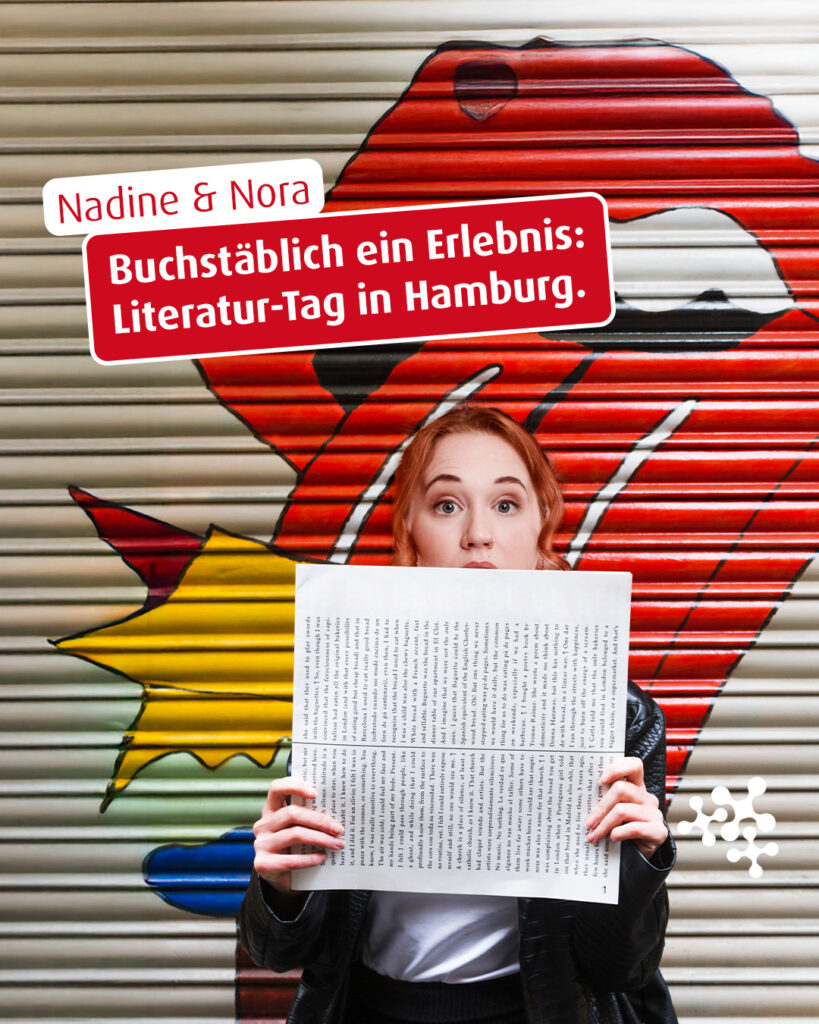 Nina und Nora sind heute in Hamburg literarisch unterwegs! Es gibt leckeren Kaffee, viel bedrucktes Papier und Geschichten, die mitten ins Herz treffen. 📚☕✨⁠
Mit Lesungen im Literaturhaus, beim Stöbern im Büchercafé Kapitel Drei und Poetry Slam im Albatros Café wird Hamburg zur Bühne voller Worte und Gefühle. 💛⁠
⁠
@literaturhaushamburg⁠
@kapiteldrei_hamburg⁠
@albatroshamburg⁠
⁠
Bild3 © Von AltSylt - Eigenes Werk, CC BY-SA 4.0⁠
⁠
#Hamburg #Literaturhaus #NiedersachsenTicket #Literatur #unterwegs