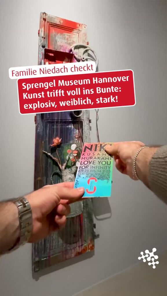 Mit dem Niedersachsen-Ticket nach Hannover und dann ins Sprengel Museum.⁠
Norbert zeigt dir heute Kunst, die knallt!! 🎨✨⁠
⁠
Mehr Infos findest du über den Biolink. ⁠
⁠
#FamilieNiedachCheckt #NiedersachsenTicket #SprengelMuseum #Ausflug #Nahverkehrszüge⁠