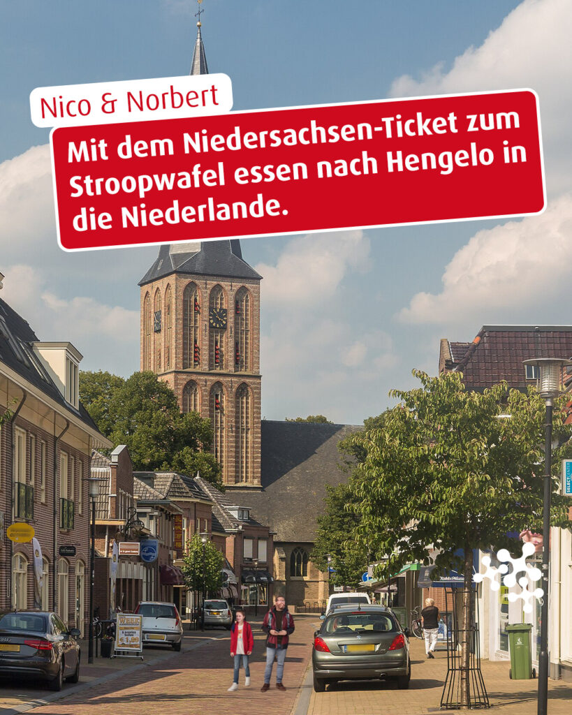 Wusstest du, dass du mit dem Niedersachsen-Ticket bis Hengelo in die Niederlande fahren kannst? Das haben Nico und  Norbert ausgenutzt und sind heute in dieser Stadt unterwegs – zwischen Technik, Altstadtflair und süßen Pausen.⁠
⁠
Wichtig: Das Niedersachsen-Ticket gilt bis Hengelo Bahnhof. Für Busse vor Ort brauchst du ein zusätzliches Ticket! 🚌 🚃⁠
⁠
Bild 1 HG © Michielverbeek, CC BY-SA 4.0, via Wikimedia Commons⁠
Bild 2 © Zandcee, CC BY-SA 4.0, via Wikimedia Commons⁠
⁠
@oyfo_techniekmuseum @lust_hengelo⁠
⁠
#Hengelo #Niederlande #Tagesausflug #Städtetrip #NiedersachsenTicket⁠