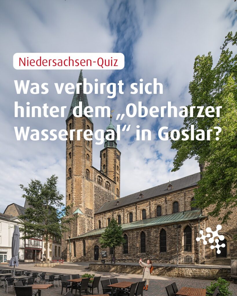Was hat der historische Bergbauort Goslar wohl noch so zu verbergen?
Dieser Post wurde mithilfe von KI erstellt.
Bild © A.Savin, FAL, via Wikimedia Commons