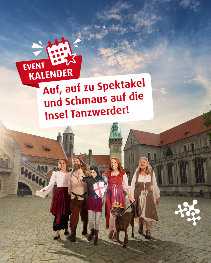 Hört, hört, ihr Leut’ in Niedersachsen! 📣
Recket die Häls’, spitzet die Ohren und lasset euch Spezereien munden beim Mittelaltermarkt in Hann. Münden am Wochenende vom 30. bis 31. Mai! 🐎 ⛓️ Kommet zuhauf zu Schwank, Trank und Schmaus und feiert mit uns. 🎉
Mehr zum Event findest du unter unserem Biolink.