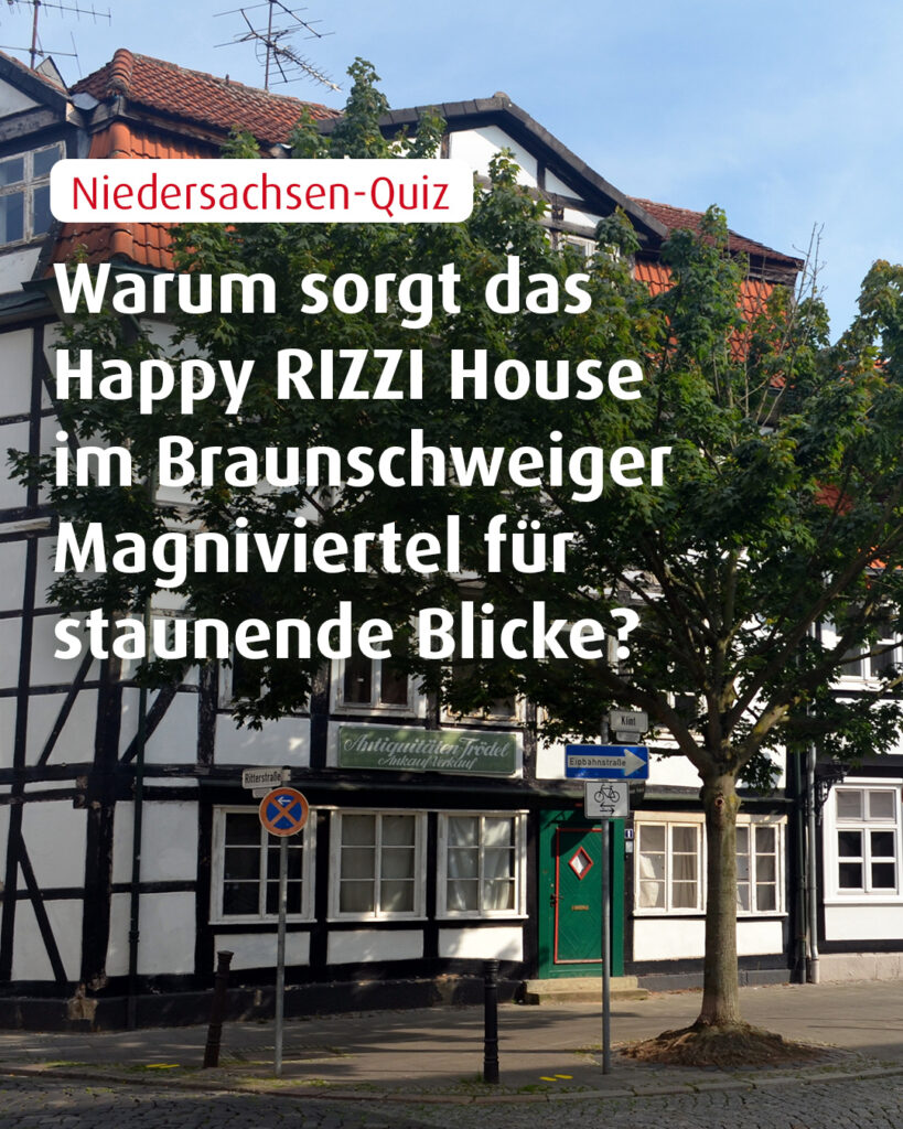 Das Happy RIZZI House im Braunschweiger Magniviertel ist alles, aber nicht gewöhnlich… Weißt du, warum das einzigartige Gebäude alle Blicke auf sich zieht? 🤪 🎨
Ab in die Kommentare mit deiner Antwort! 👇
Bild: © Brunswyk, CC BY-SA 4.0, via Wikipedia Commons